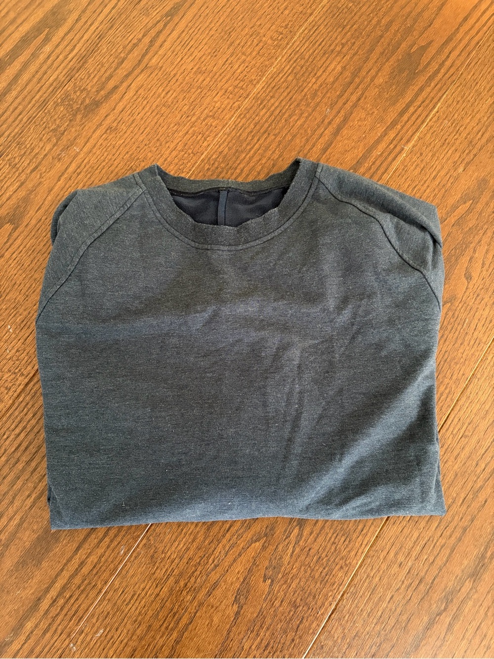lululemon athletica Men's Crewneck Sweatshirt - Blue Gray - XL